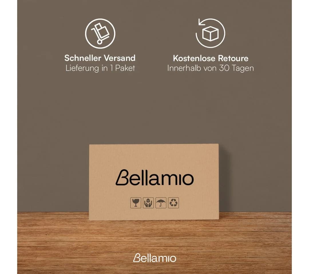 Bellamio Wandpaneel Kilwa Akustikpaneel Holzoptik Walnuss 3D Lamellenwand - Bild 5