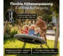 Bellabino Nestschaukel Konda Indoor/Outdoor Hängeschaukel Ø 120 cm Schwarz Bild 4