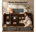 skølm Kommode Meili in Holzoptik mit 4 Push-to-Open Türen Bild 4