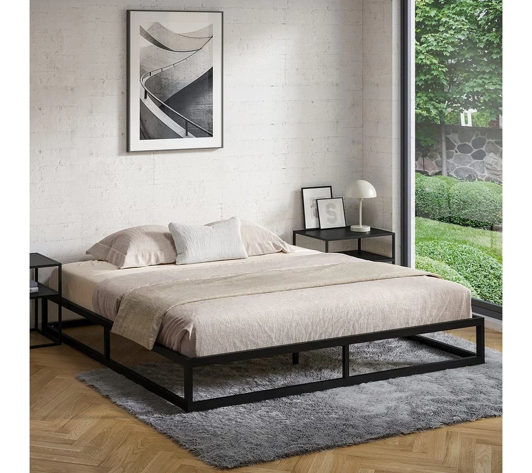 skølm Bettgestell Bragi Metallbett 180x200 cm - Bild 2