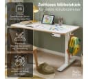 Bellabino Kinderschreibtisch Toro weiß elektrisch höhenverstellbar Bild 1