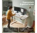 Bellabino Kinderschreibtisch Toro weiß elektrisch höhenverstellbar Bild 3