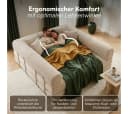 skølm Sofa Lofn Cord Umwandelbar Beige Ecksofa 4 Sitzer Bild 4