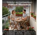 STEELSØN Gartentisch Lystra Akazienholz geölt klappbar Bild 3