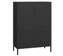 skølm Kommode Atriona Metall 3 Fächer 6 Türen Bild 1