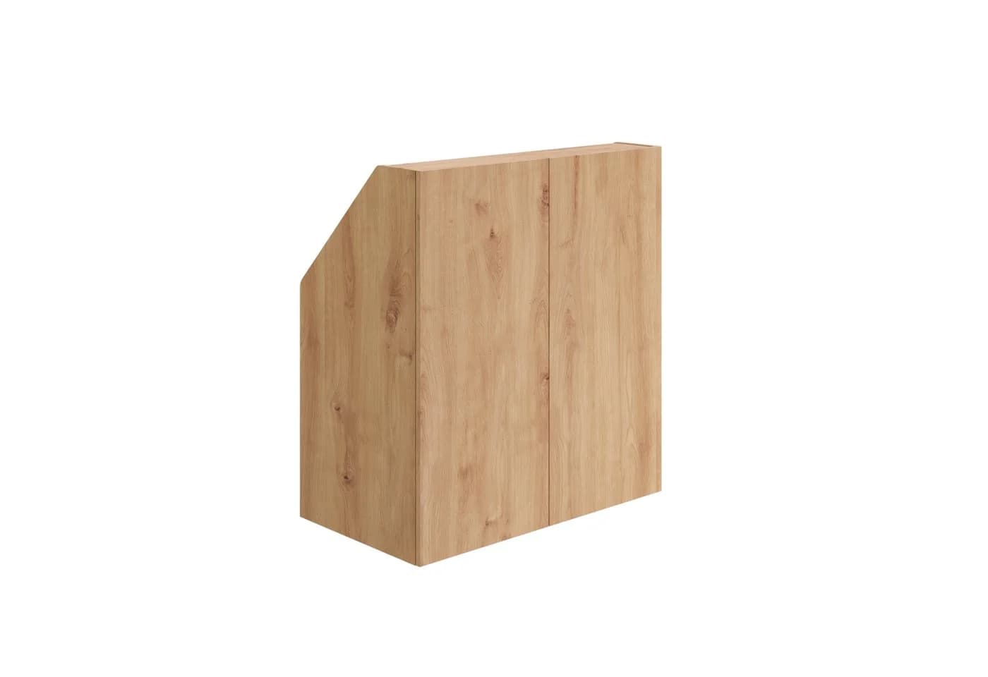 Bellamio Regal Aland Dachschrägenregal Eichenoptik 45° Winkel