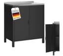 STEELSØN Outdoor-Küchenmodul Metallkommode mit Edelstahl-Arbeitsplatte Bild 2