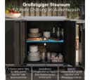 STEELSØN Outdoor-Küchenmodul Metallkommode mit Edelstahl-Arbeitsplatte Bild 3