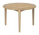 skølm Couchtisch Åsarna Eiche Massivholz Rund Beistelltisch Bild 1
