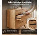 skølm Kommode Floki Massivholz Eiche 4 Schubladen geölt Bild 3