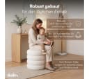 skølm Hocker Selene mit Stauraum Teddy-Bouclé Creme-Weiß Bild 5