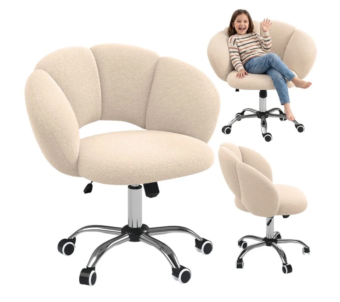 Bellabino Kinderstuhl Meli Beige höhenverstellbar 360° drehbar - Bild 2