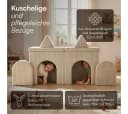Bellabino Kindersofa Nile 8-tlg. Cord Türkis mit Schlaffunktion Bild 5