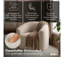 skølm Relaxsessel Gjöll Teddy-Bouclé Beige Bild 1