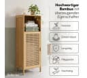 Bellamio Badschrank Raba Bambus Rattan Midi Schrank Bild 1