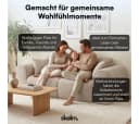 skølm Sofa Vanaheim 2-Sitzer Chenille beige Bild 4