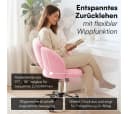 Bellamio Drehstuhl Meli Wolkenstuhl Rosa höhenverstellbar Bild 3