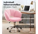 Bellamio Drehstuhl Meli Wolkenstuhl Rosa höhenverstellbar Bild 4