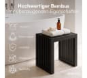 Bellamio Bank Sava Bambus Schwarz Sitzbank Bild 1