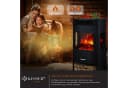 KESSER Prio Elektrokamin Schwarz mit WiFi App und LED-Flammeneffekt Bild 4