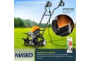 MASKO Elektromotorhacke 1500W 40cm Arbeitsbreite Orange Bild 4