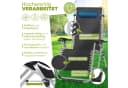 KESSER Sonnenliege Klappbar Mit Getränkehalter Gartenstuhl Mit Auflage Polster Bild 4