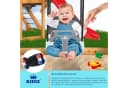 KIDIZ Babyschaukel 3 in 1 Mitwachsender Schaukelsitz Anthrazit Bild 4