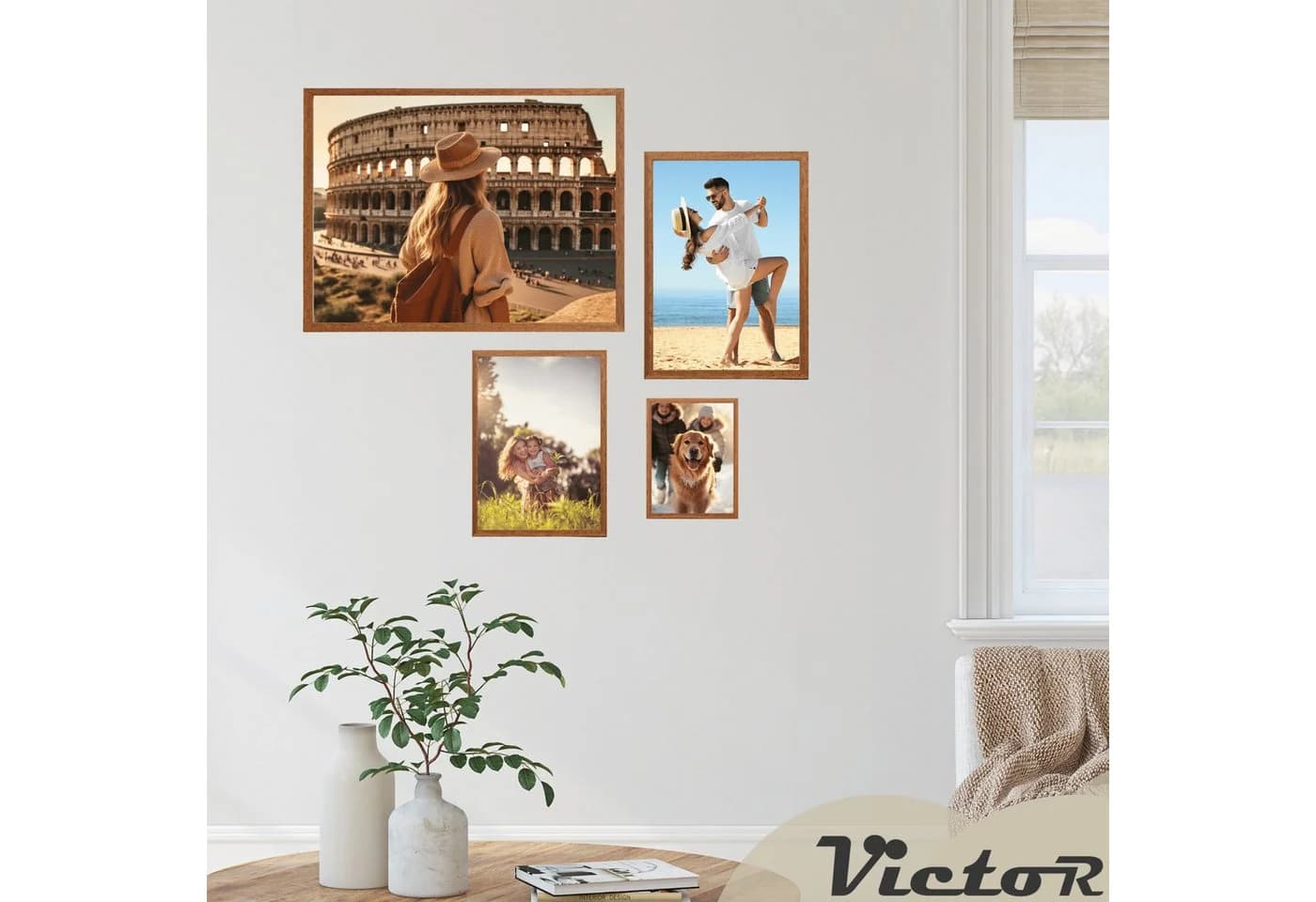 Victor (Zenith) Bilderrahmen Nolde Braun Modern Holzrahmen - Bild 5