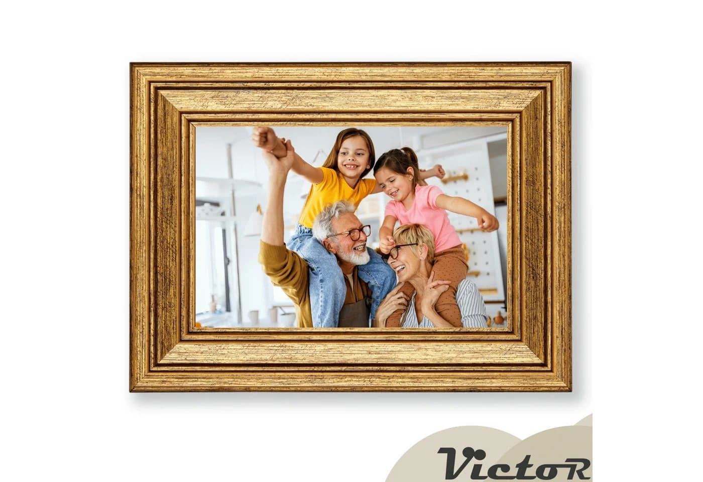 Victor (Zenith) Bilderrahmen Goya Gold Shabby Chic 10x15 cm - Bild 4