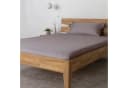AGA.PIE Spannbettlaken Bambus Lyocell Braun Grau Bild 1