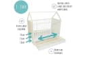 Kids Collective Babybett mit Schublade Weiß Umbaubar Bild 5