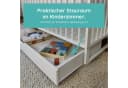 Kids Collective Babybett Weiß Massivholz mit Schublade und Lattenrost Bild 4