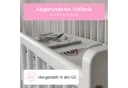 Kids Collective Babybett Weiß Massivholz mit Schublade und Lattenrost Bild 5