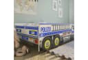 Kids Collective Autobett Polizei mit Rausfallschutz und Lattenrost Bild 4