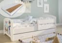 Kids Collective Kinderbett 70x140 / 80x160 cm Komplettset mit Matratze & Schublade Bild 2
