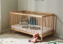Kids Collective Kinderbett Babybett Natur Buchenholz mit Lattenrost Bild 2