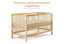 Kids Collective Kinderbett Babybett Natur Buchenholz mit Lattenrost Bild 5