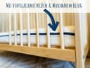 Kids Collective Kindermatratze AERO PLUS mit Ventilationsstreifen Bild 4