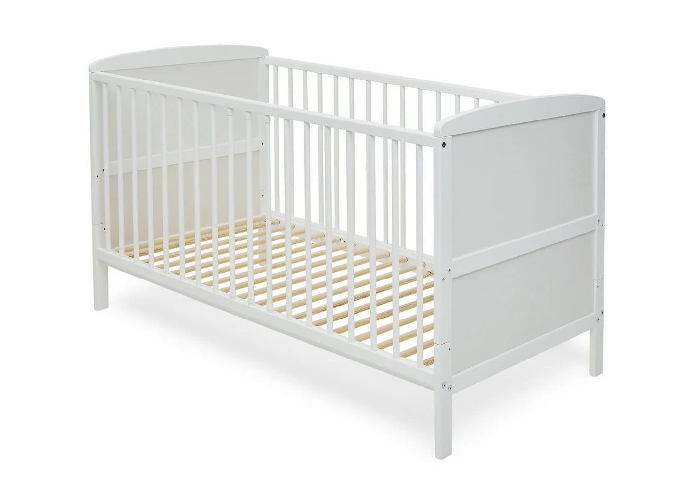 Kids Collective Babybett Weiss Kiefernholz Umbaubar Mit Matratze