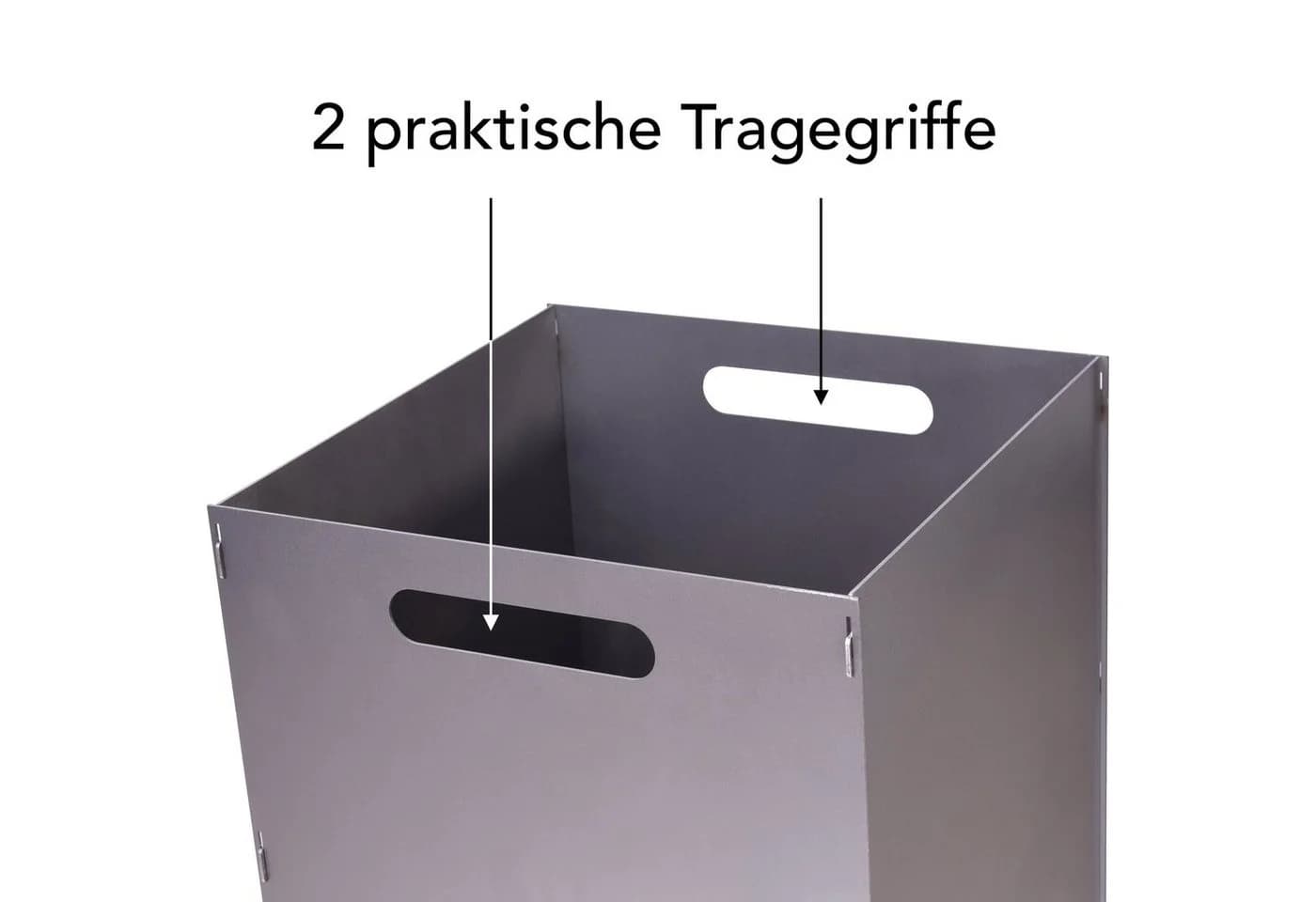 Feuertonnen Bertling Feuerschale XL 80 cm mit Biergarten Schriftzug - Bild 5