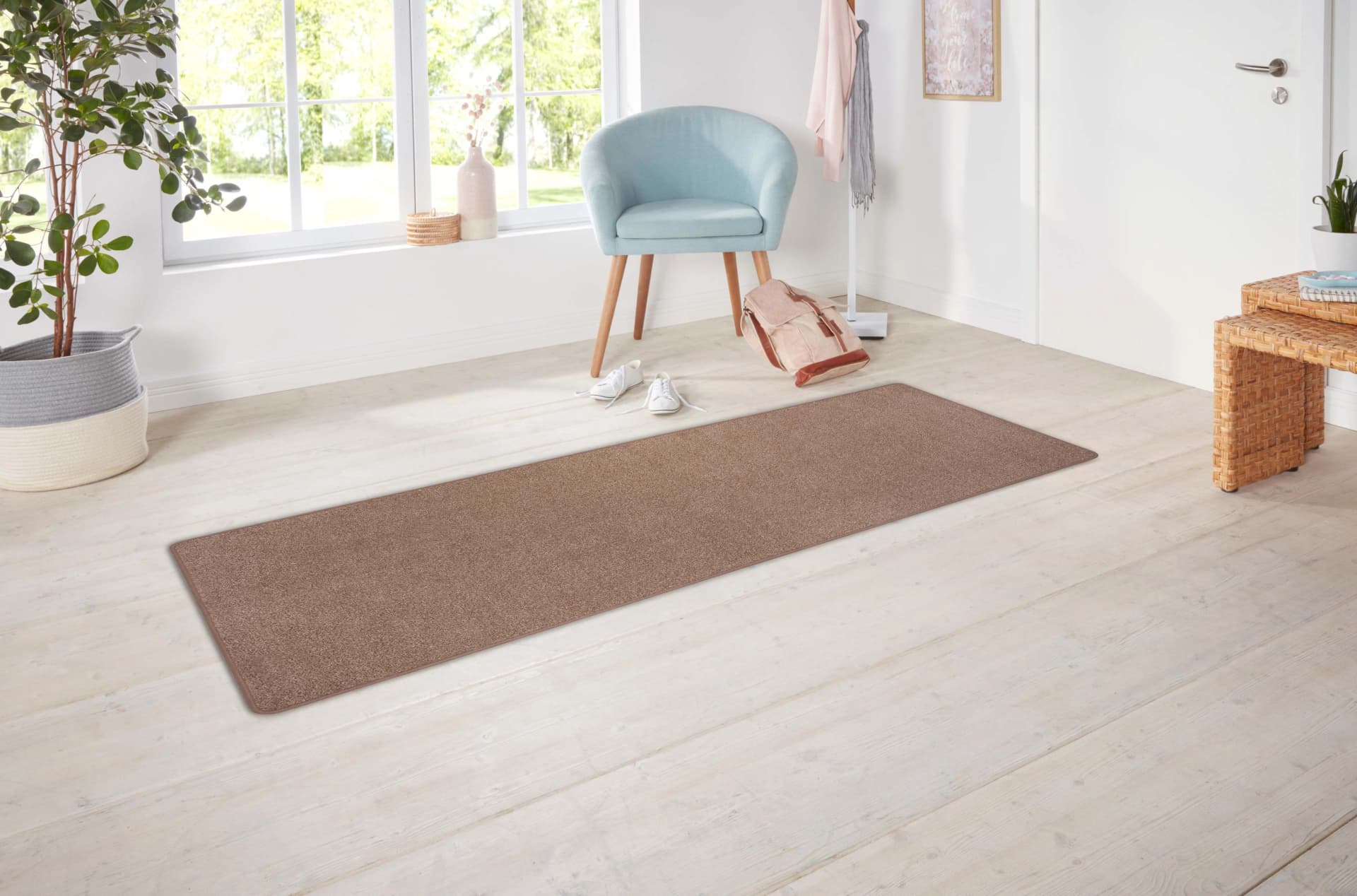 HANSE HOME EXCLUSIV Läufer Liberty Beige Braun Polypropylen
