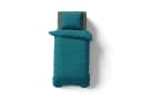 Hometex Premium Textiles Mikrofaser Bettwäsche Petrol mit Reißverschluss Bild 2