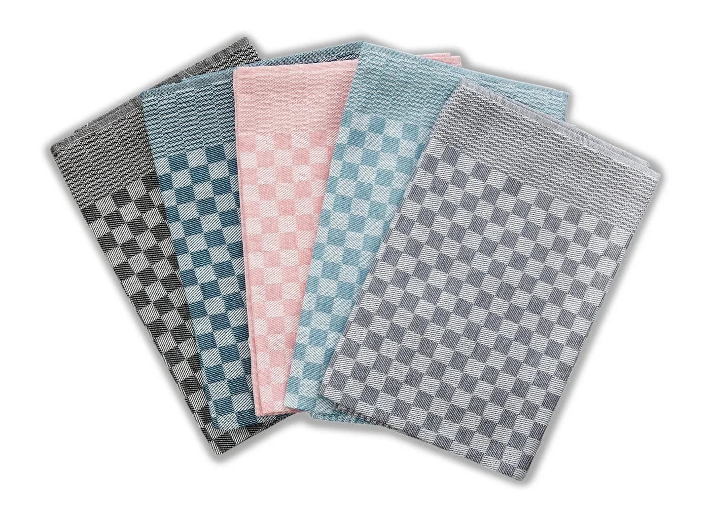 Hometex Premium Textiles Geschirrtuch 10er Set Schwarz 100% Baumwolle - Bild 5