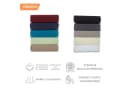 Hometex Premium Textiles Spannbettlaken Grau Mikroflausch Bild 3