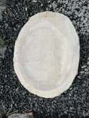 IDYL Vogeltränke Sandstein Skulptur Oval Bild 1