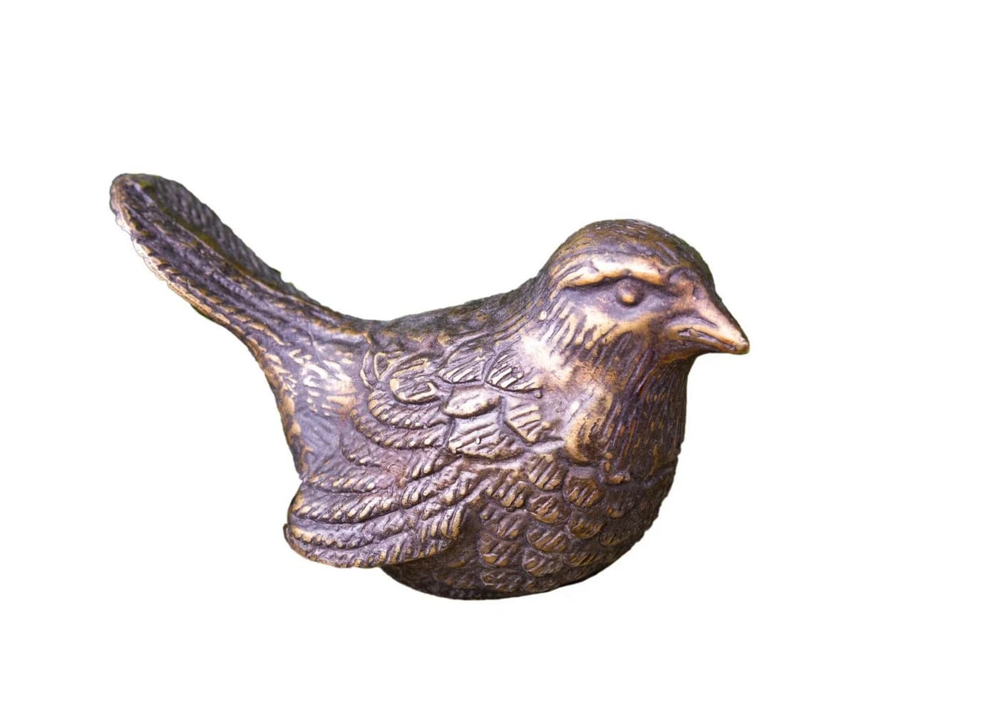 IDYL Dekofigur Zaunkönig Bronze witterungsbeständig - Bild 2