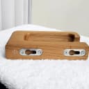 ScandiHooks Toilettenpapierhalter aus massivem Eichenholz Bild 5