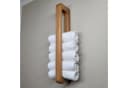 ScandiHooks Handtuchhalter aus massivem Eichenholz Skandinavisch Bild 1