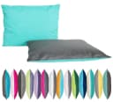 JACK Wende Dekokissen 30x50cm Outdoor Polyester Anthrazit-Aqua Bild 2