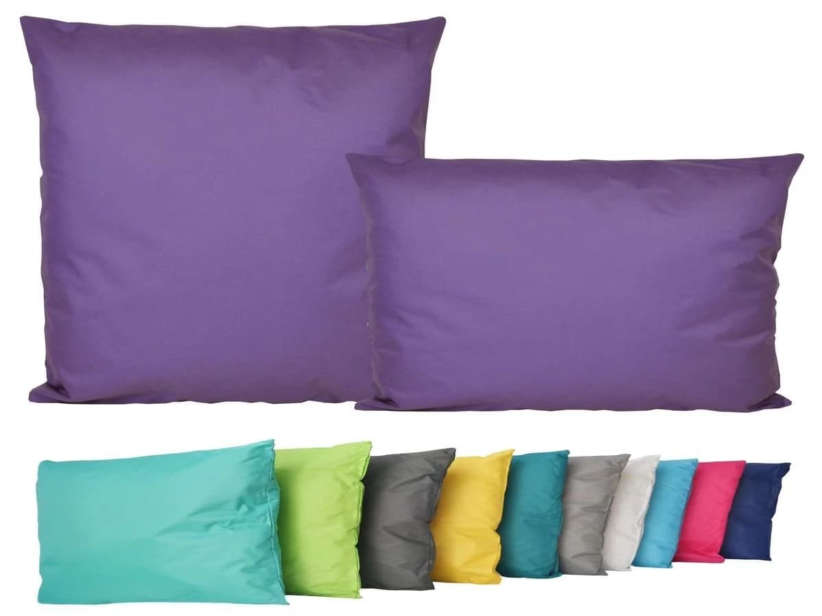 JACK Dekokissen 2er Set Outdoor Lounge Lila mit Lotus-Effekt - Bild 2